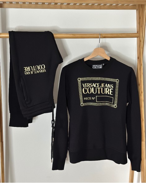 Tepláky dámské Versace Jeans Couture černé